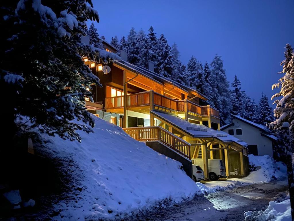Auszeit Ferienhaus Fur 6 Personen ,Mit Grosser Terrasse Und Panoramablick, Turracher Hohe -A1 Haus 436 A Links- Buitenkant foto