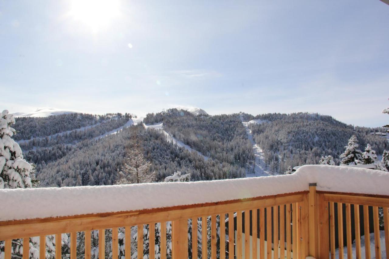 Auszeit Ferienhaus Fur 6 Personen ,Mit Grosser Terrasse Und Panoramablick, Turracher Hohe -A1 Haus 436 A Links- Buitenkant foto