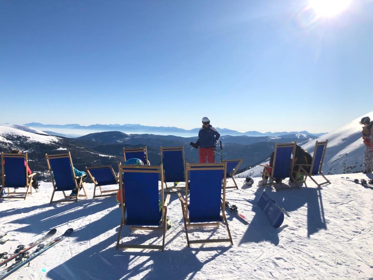 Auszeit Ferienhaus Fur 6 Personen ,Mit Grosser Terrasse Und Panoramablick, Turracher Hohe -A1 Haus 436 A Links- Buitenkant foto